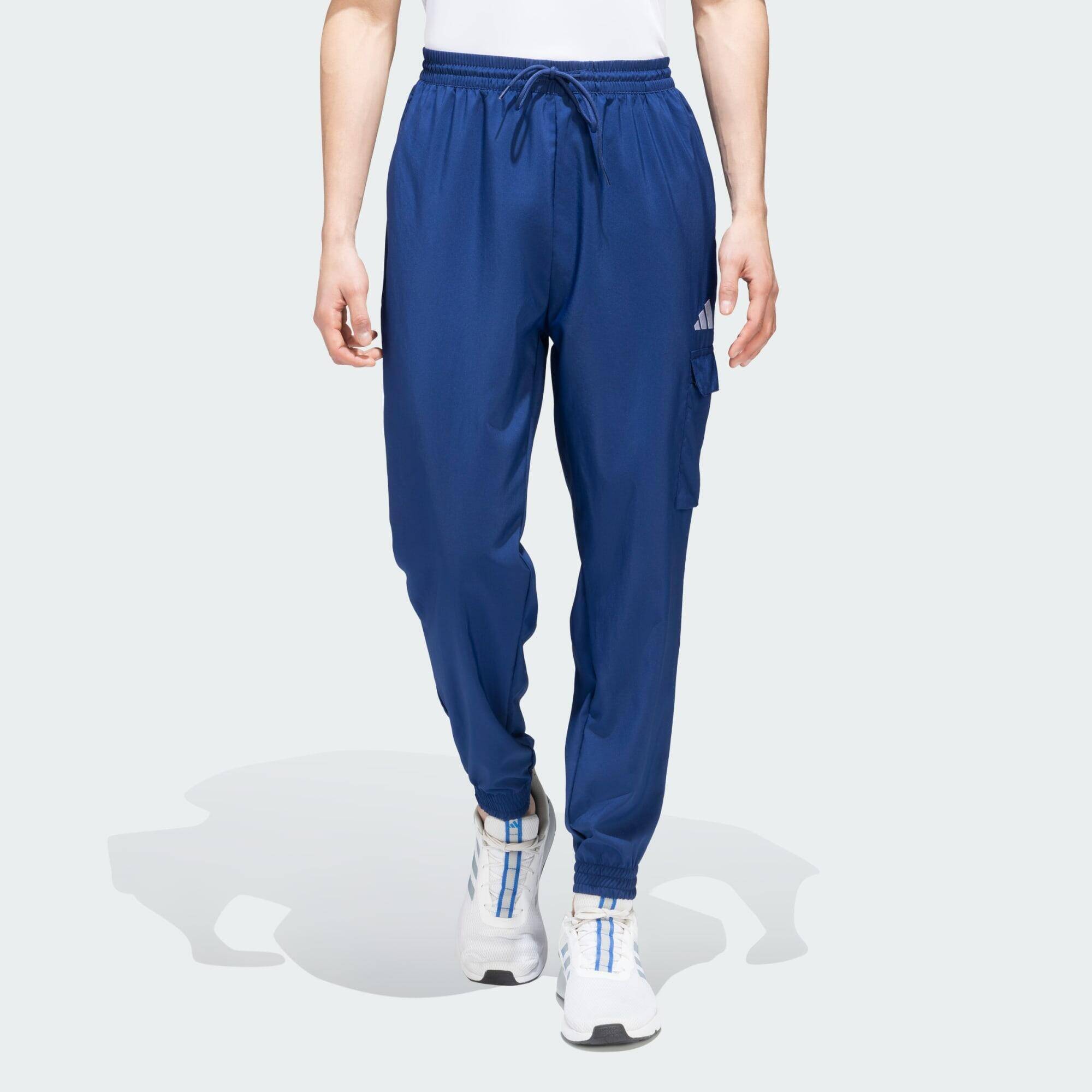 Adidas M SL CARGO PT Men Sportswear Track Pant Blue -  1