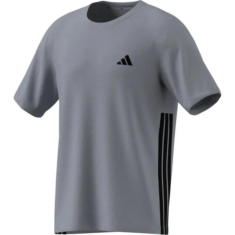 Adidas WE FR 3S T Men Training T-Shirts Grey -  4