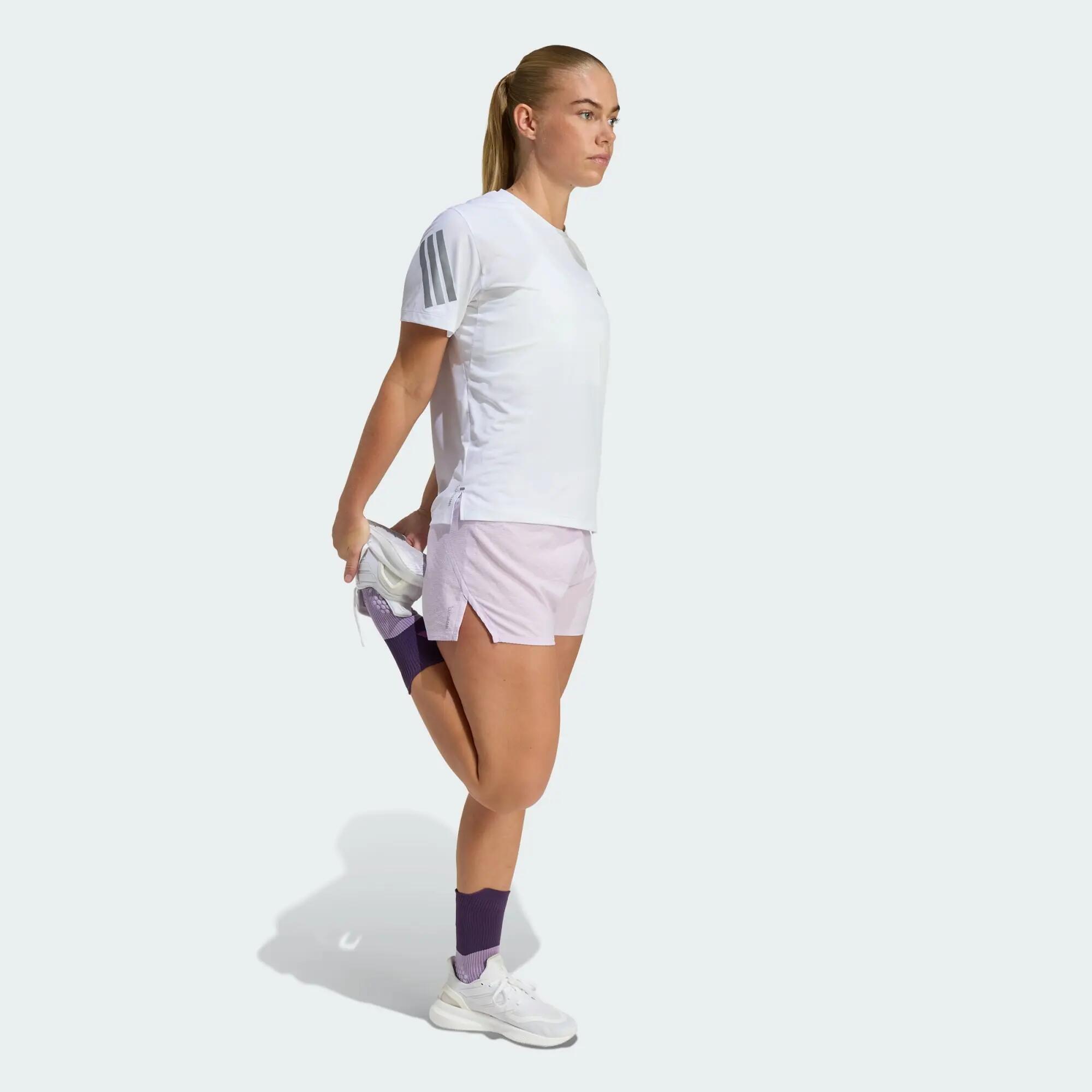 Adidas ADI365/// T W Women Running T-Shirts White -  4