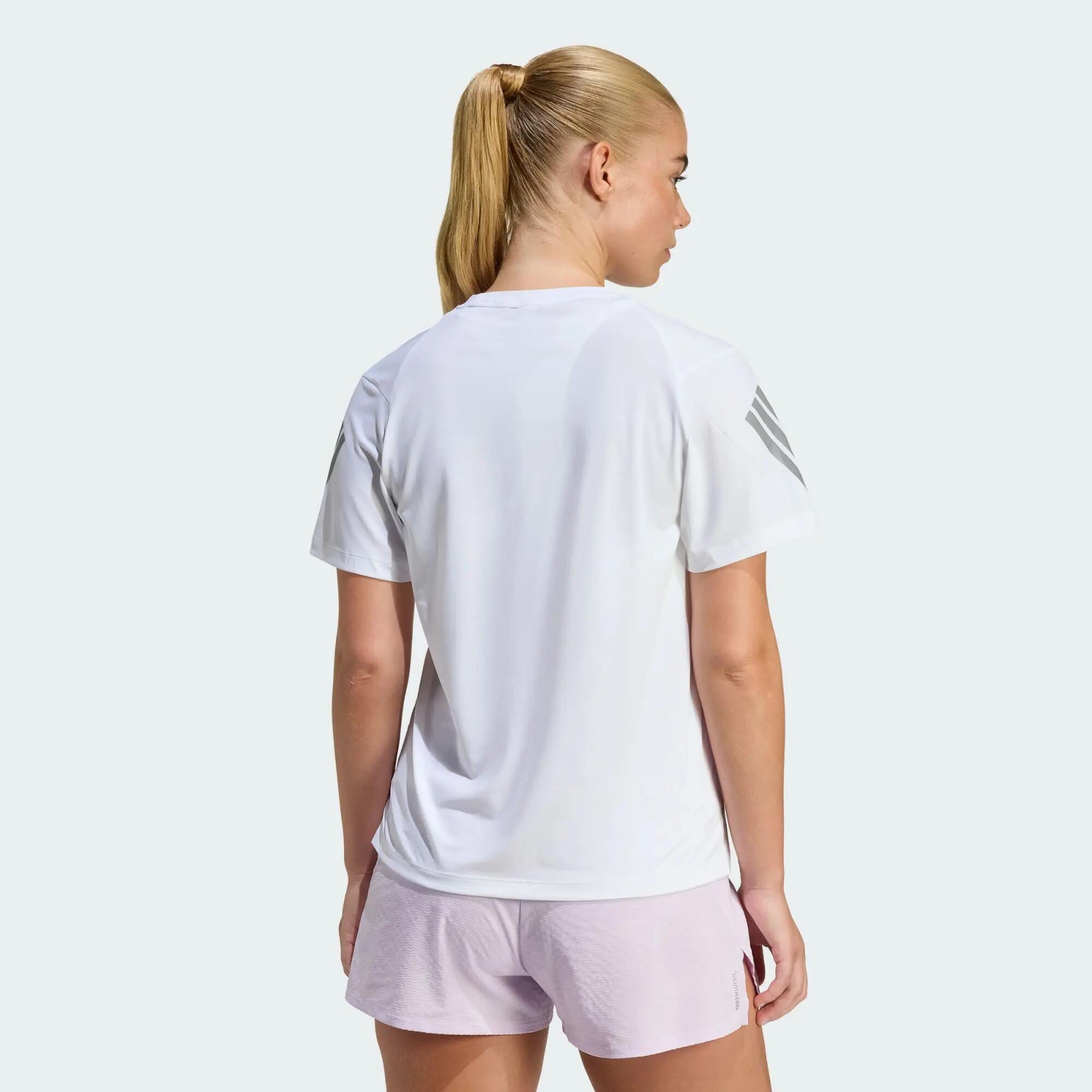 Adidas ADI365/// T W Women Running T-Shirts White -  3