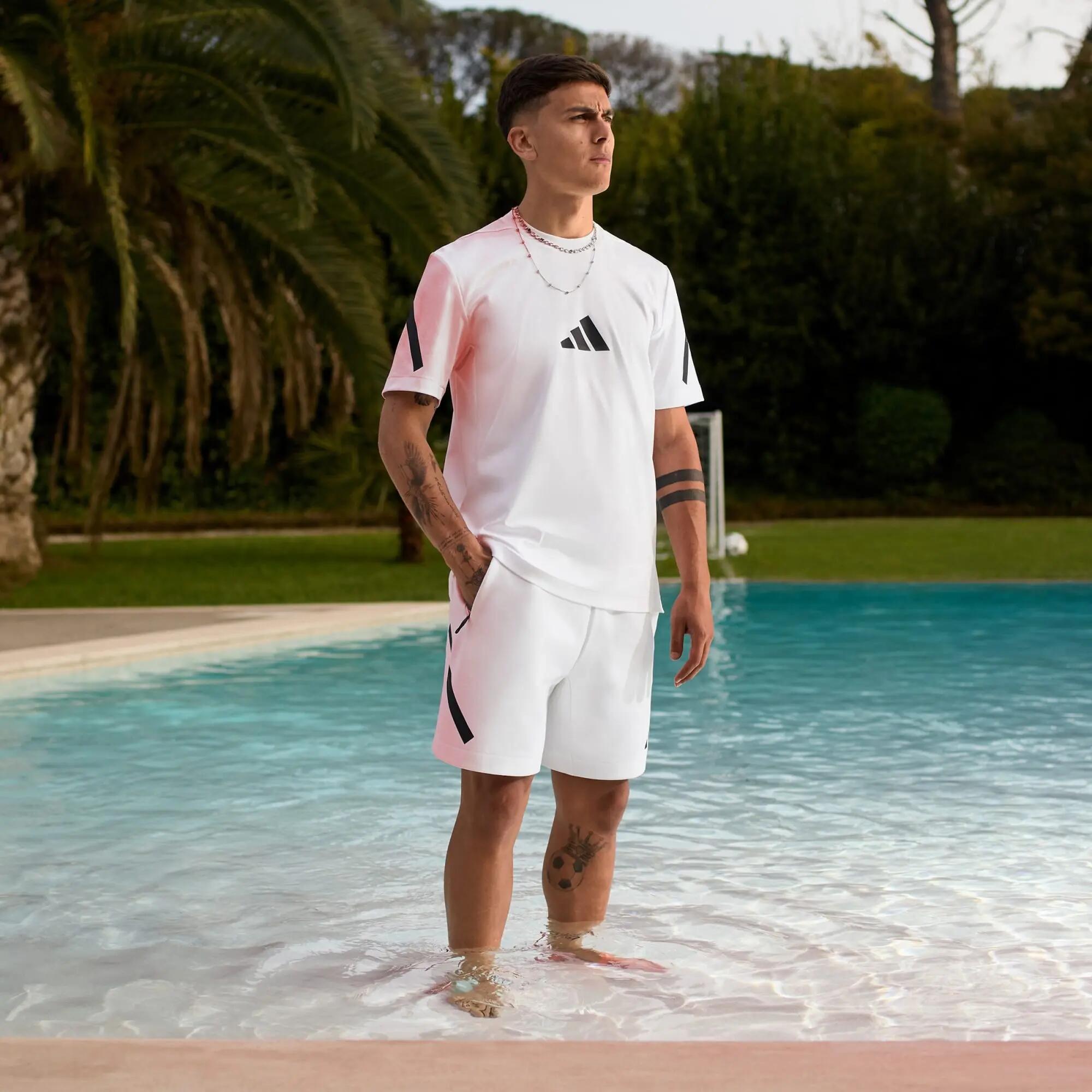Adidas M Z.N.E. TEE Men Sportswear T-Shirts White -  2