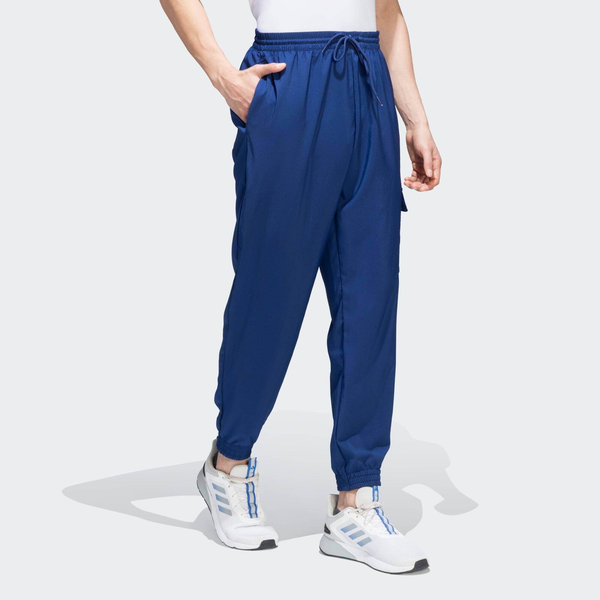 Adidas M SL CARGO PT Men Sportswear Track Pant Blue -  4