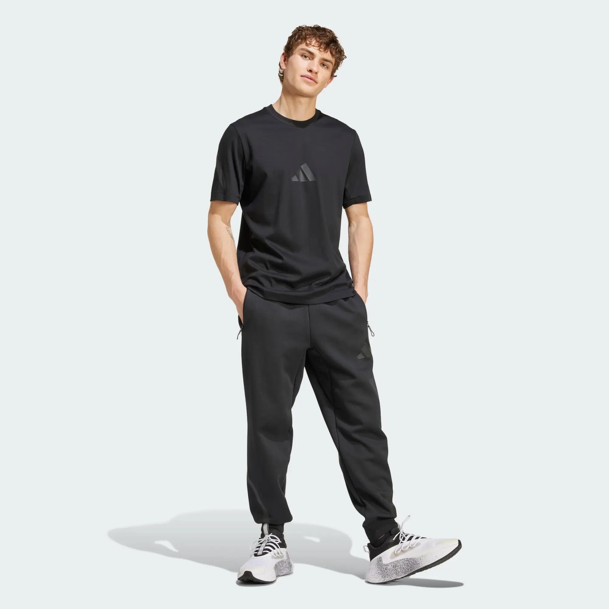 Adidas M Z.N.E. TEE Men Sportswear T-Shirts Black -  4