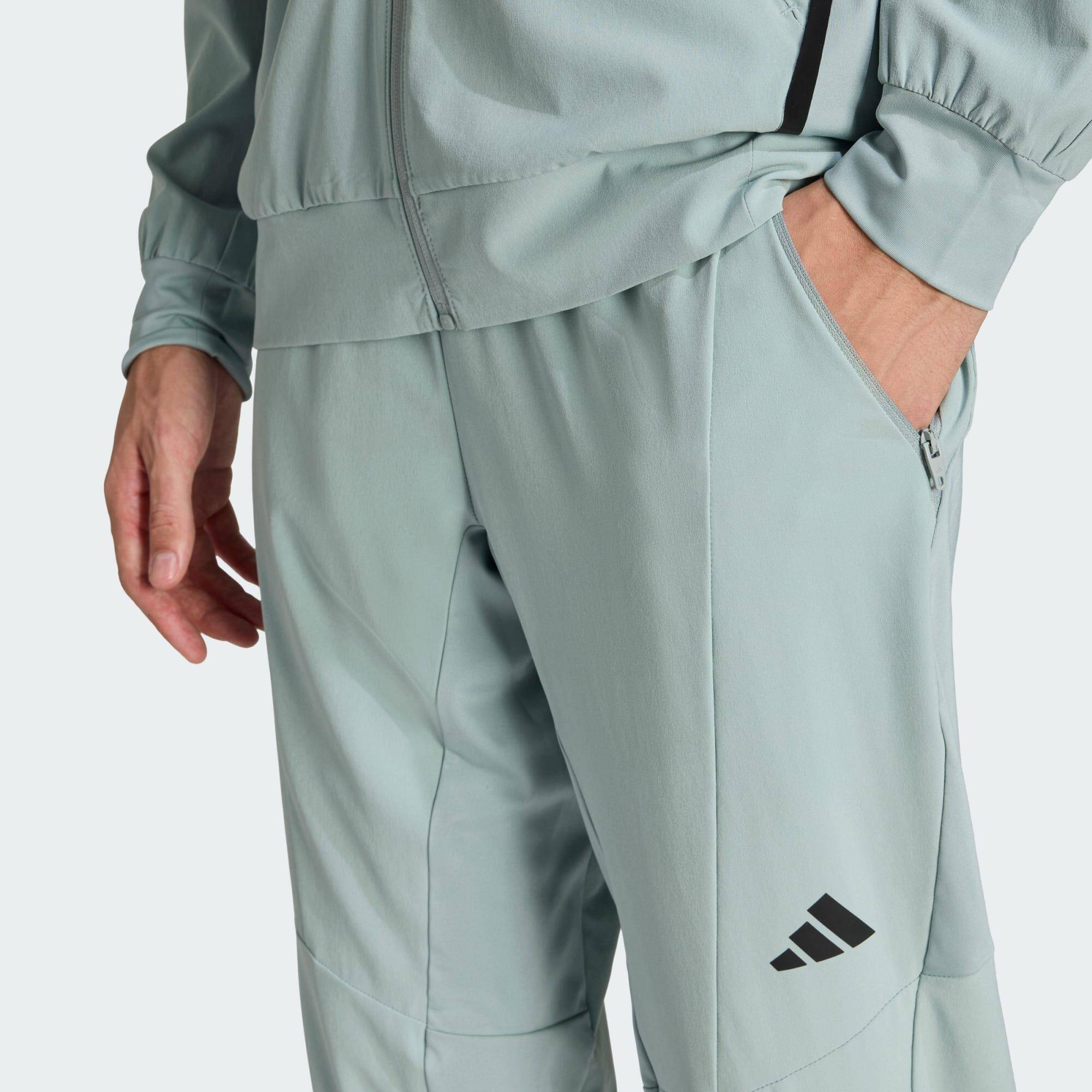 Adidas D4T HYBRID PANT Men Training Track Pant Green -  4