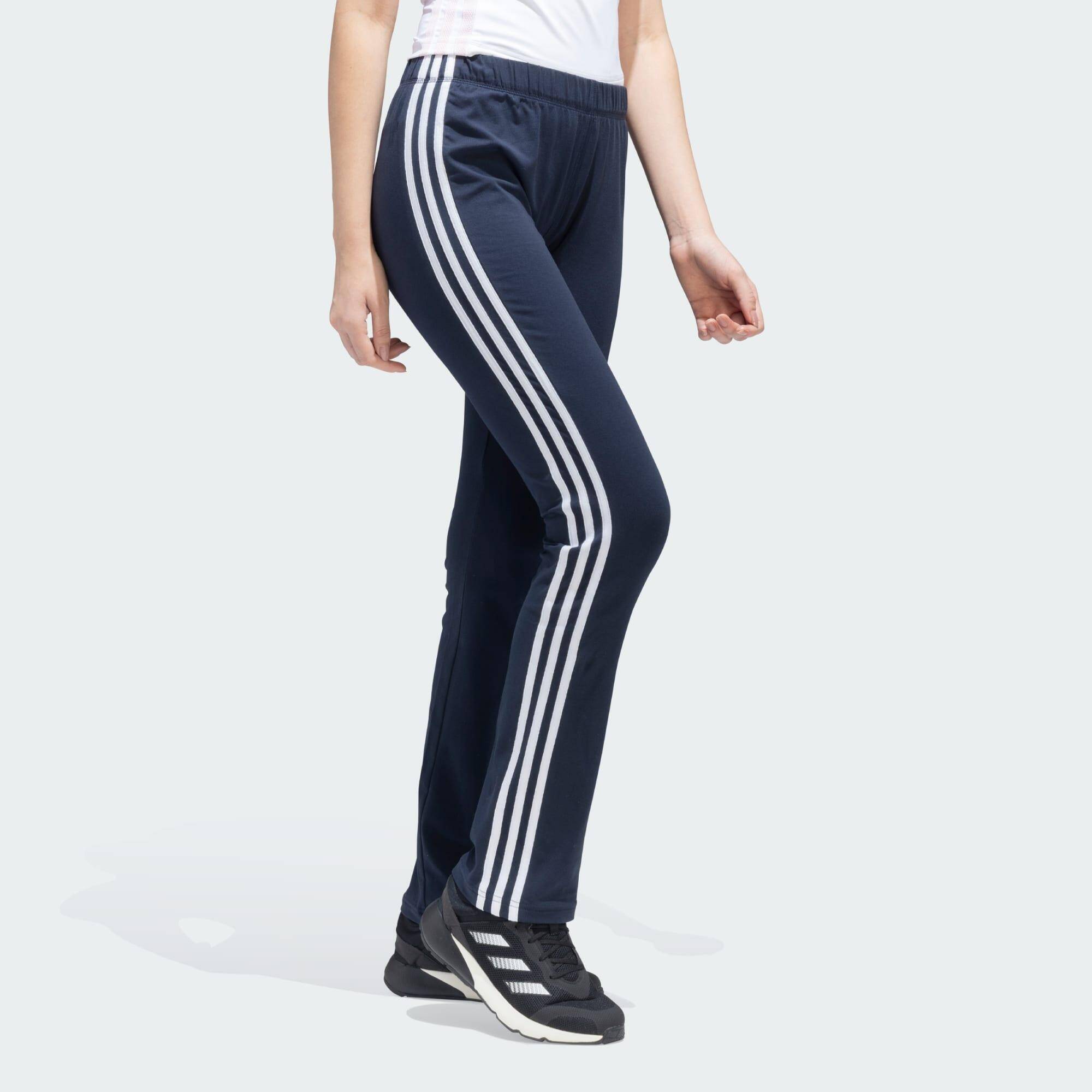 Adidas 3S YOGA PANT 2 Women Sportswear Track Pant Blue -  4