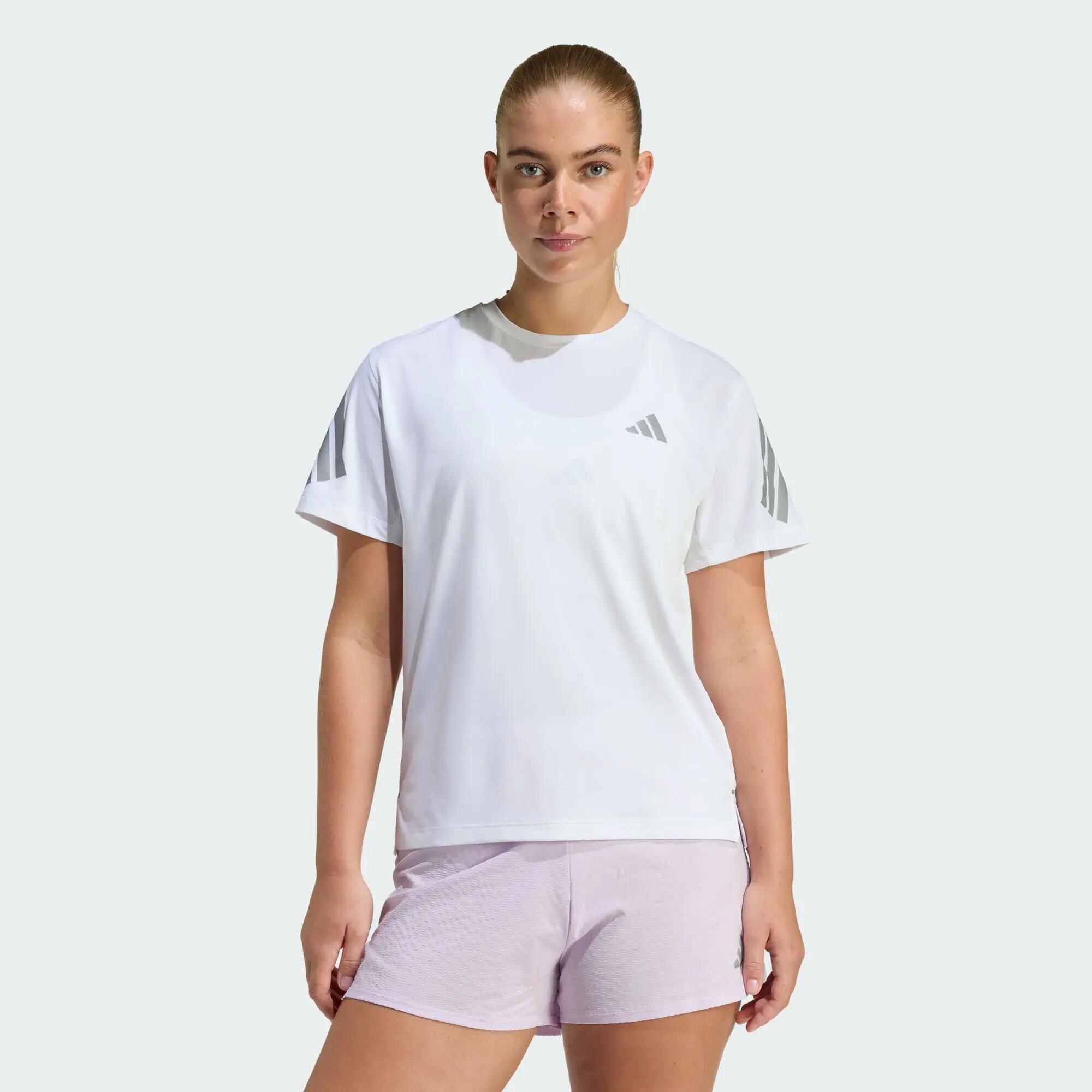 Adidas ADI365/// T W Women Running T-Shirts White -  2