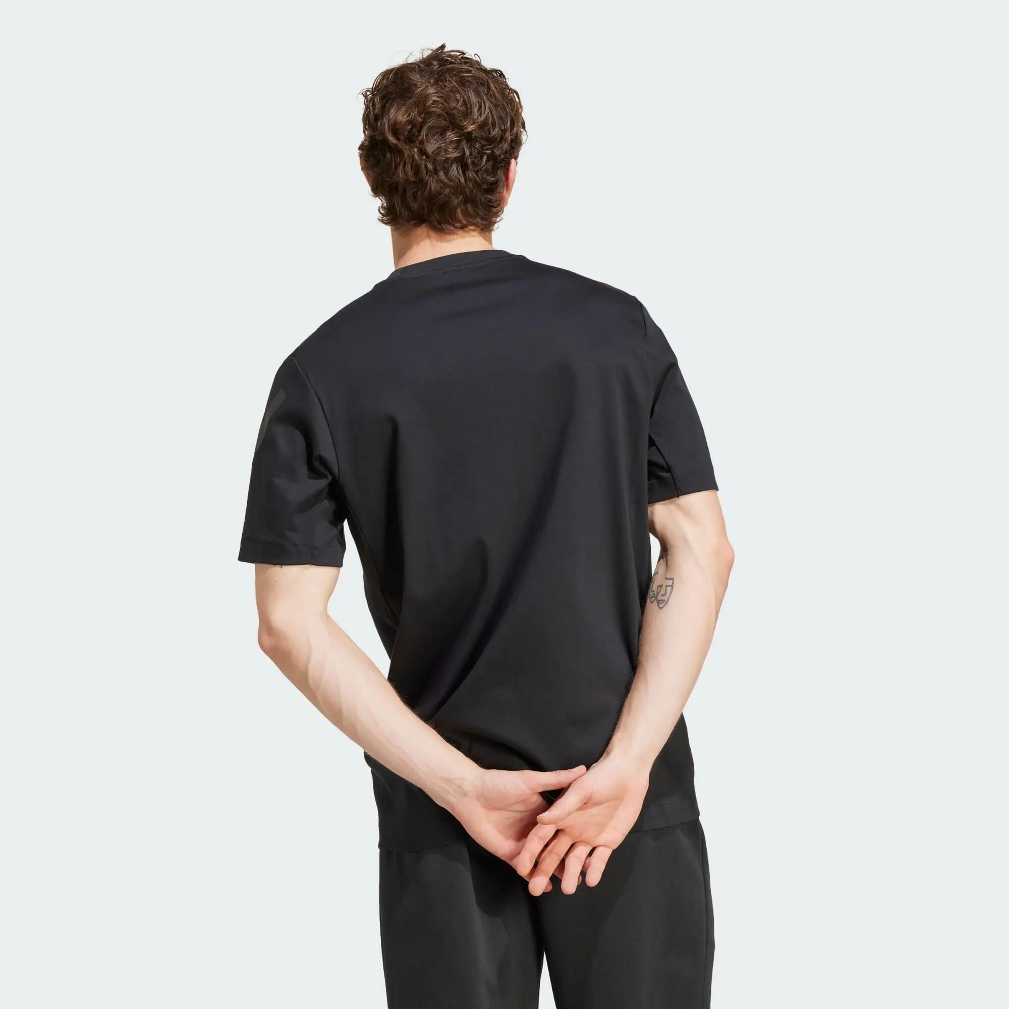 Adidas M Z.N.E. TEE Men Sportswear T-Shirts Black -  3