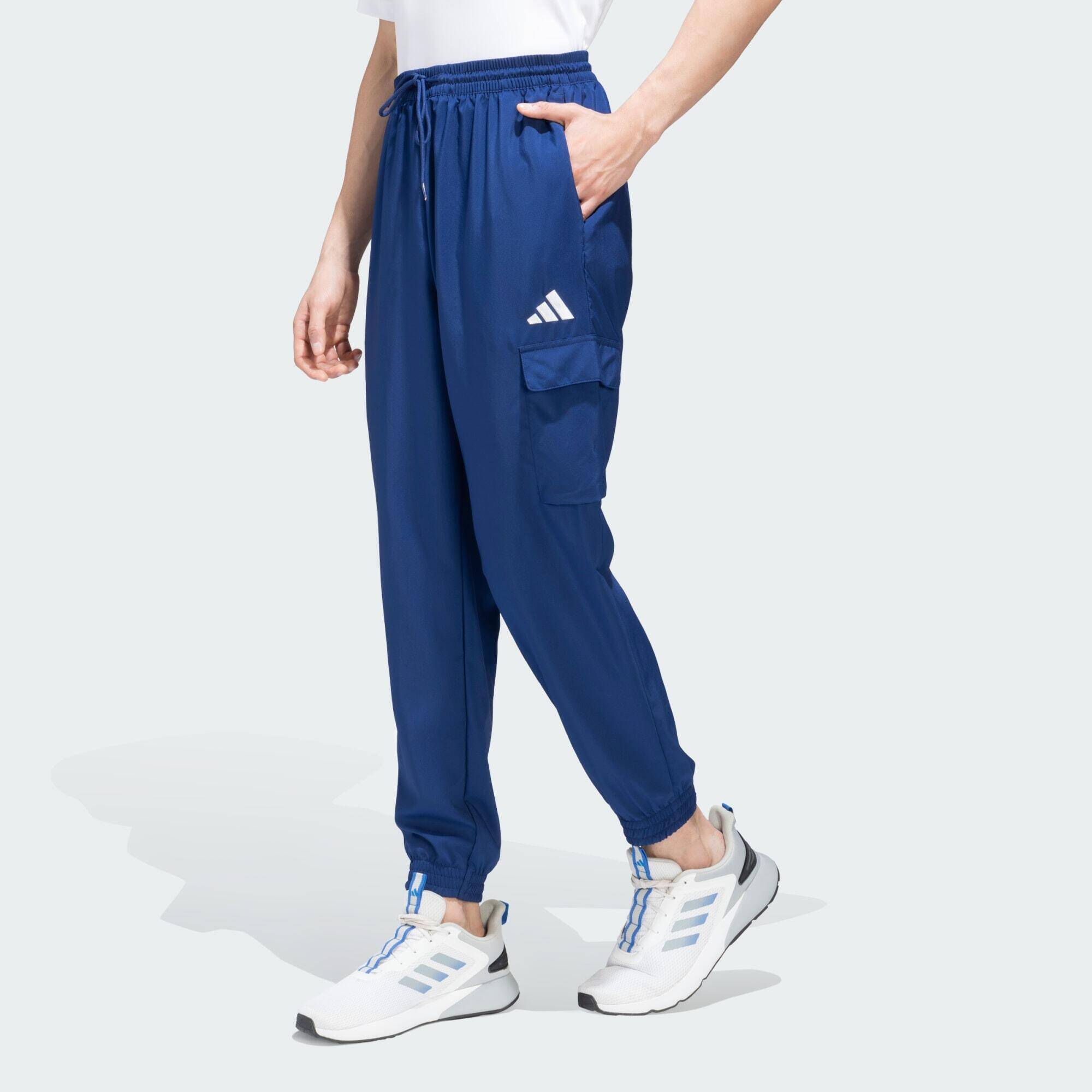 Adidas M SL CARGO PT Men Sportswear Track Pant Blue -  3