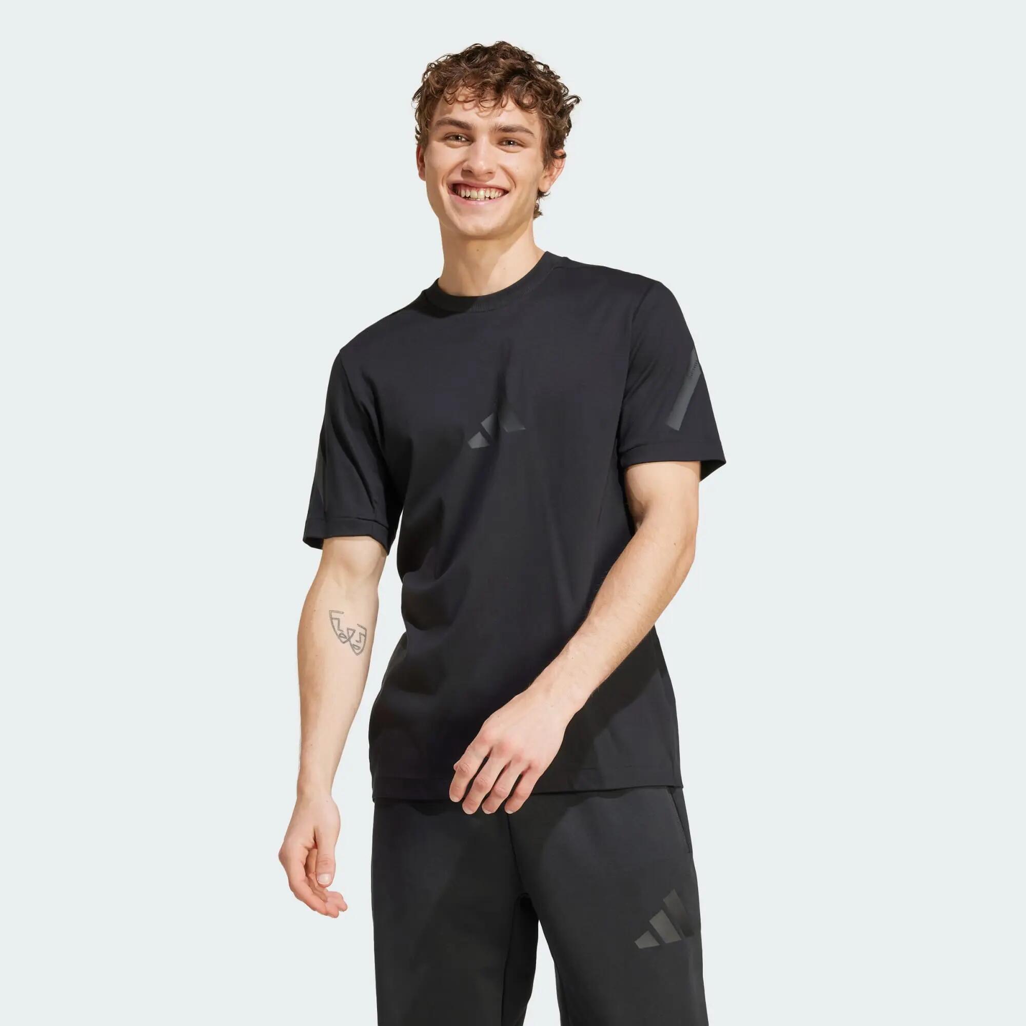 Adidas M Z.N.E. TEE Men Sportswear T-Shirts Black -  2