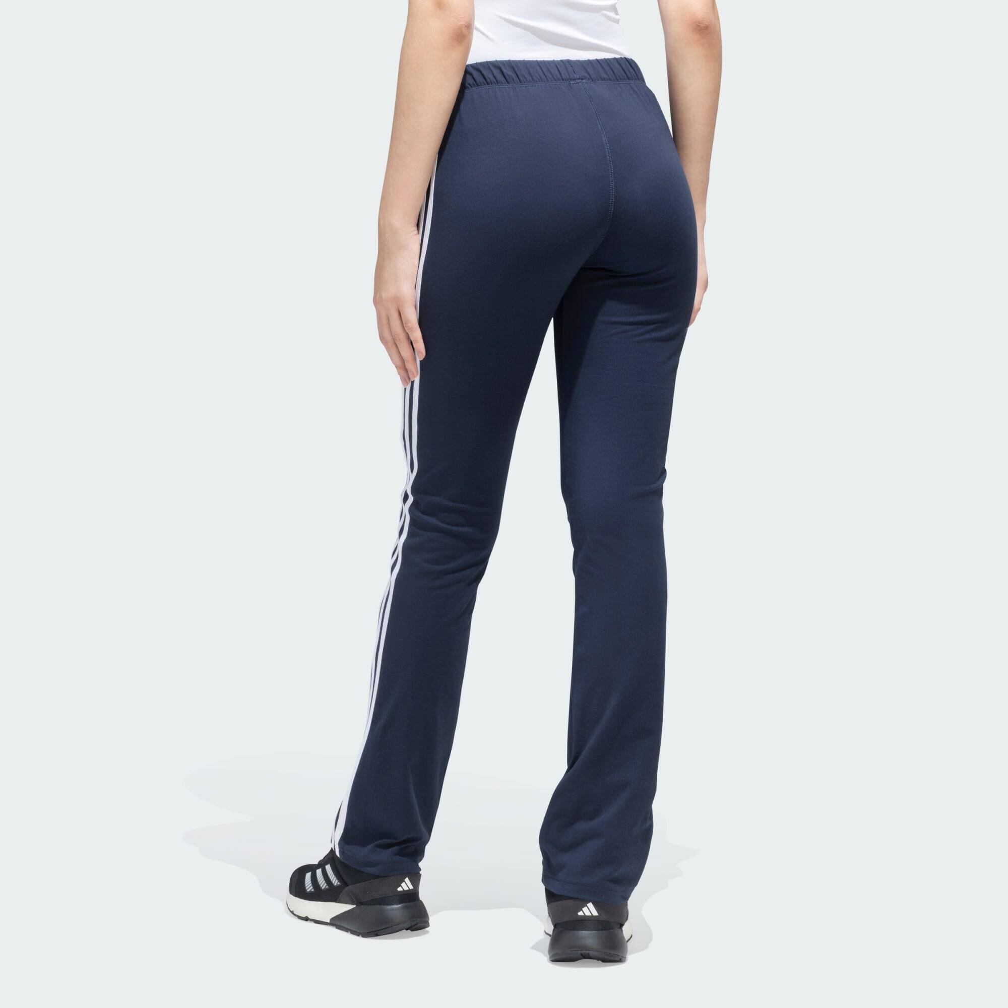 Adidas 3S YOGA PANT 2 Women Sportswear Track Pant Blue -  3