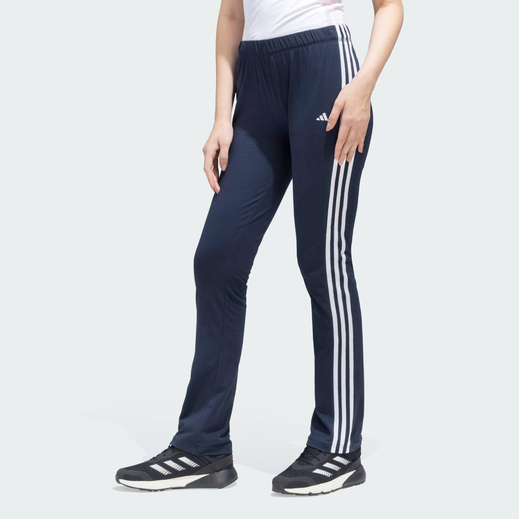 Adidas 3S YOGA PANT 2 Women Sportswear Track Pant Blue -  2