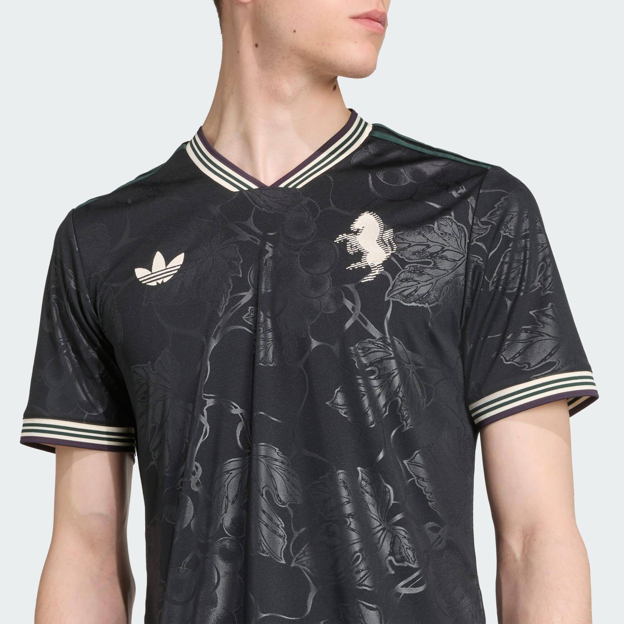 Adidas JUVE 3 JSY Men Football Jerseys Black -  5