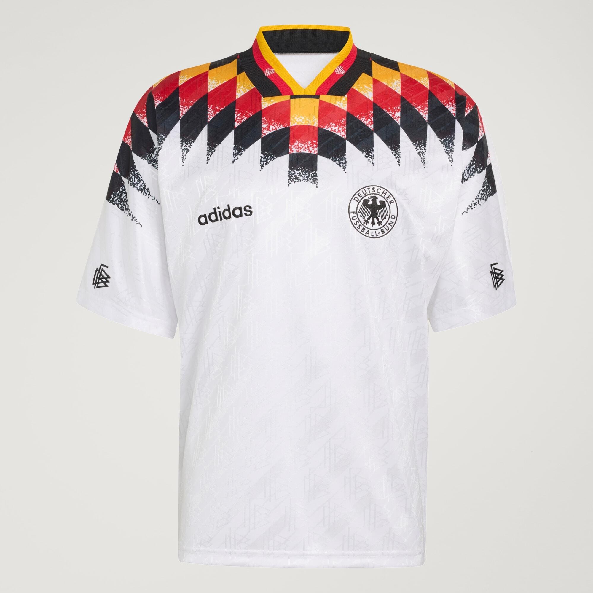 Adidas DFB H JSY 94 Men Football Jerseys White-image-45