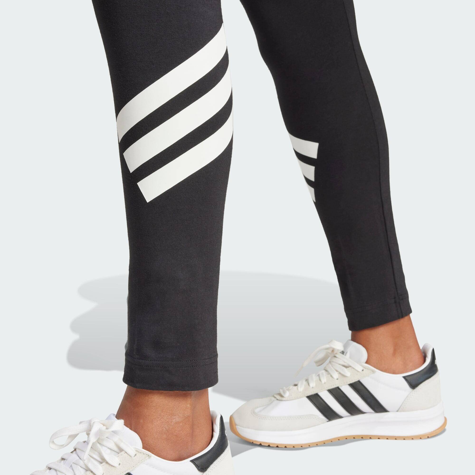Adidas W FI 3S LEGGING Women Sportswear Tights Black -  5