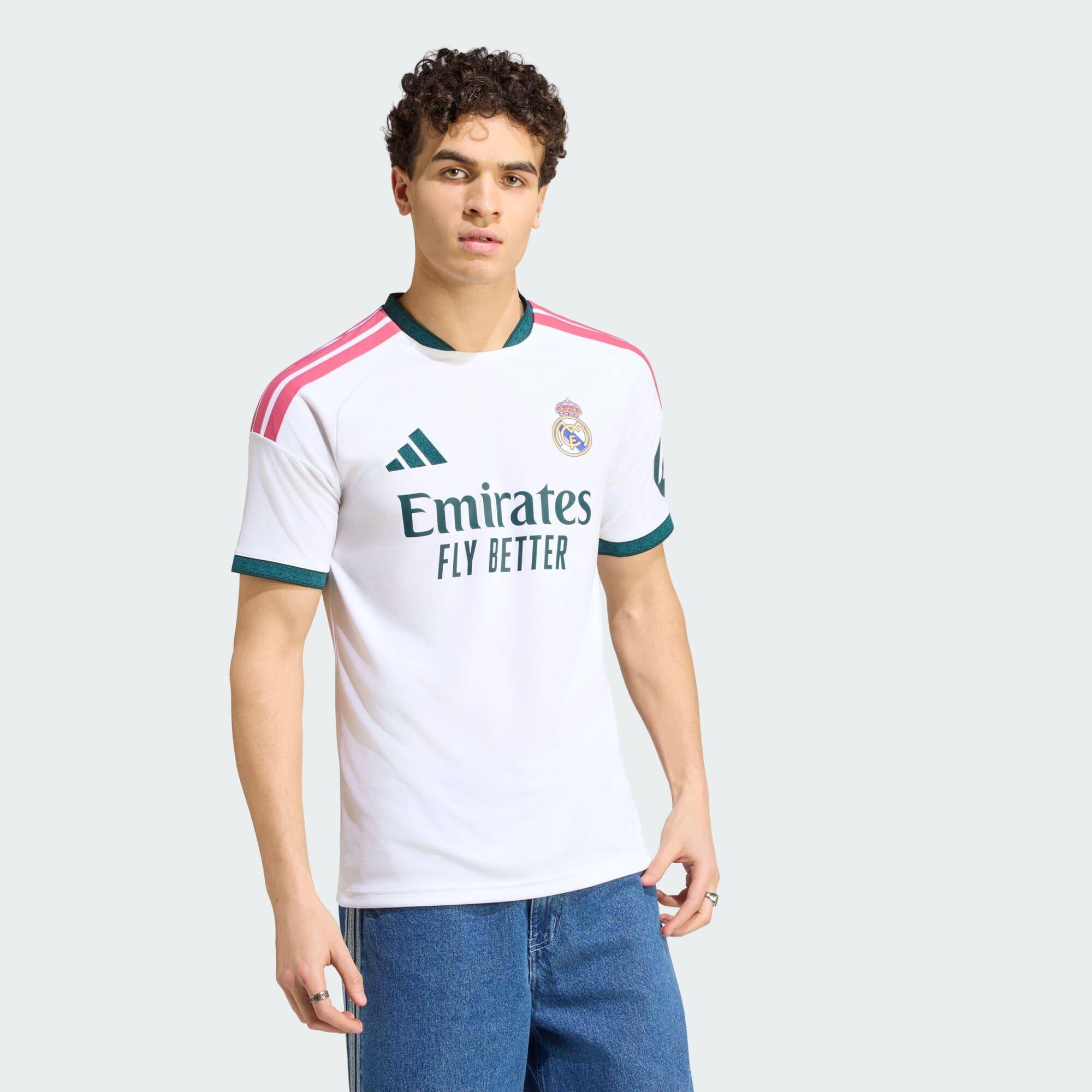 Adidas REAL H JSY Men Football Jerseys White -  3