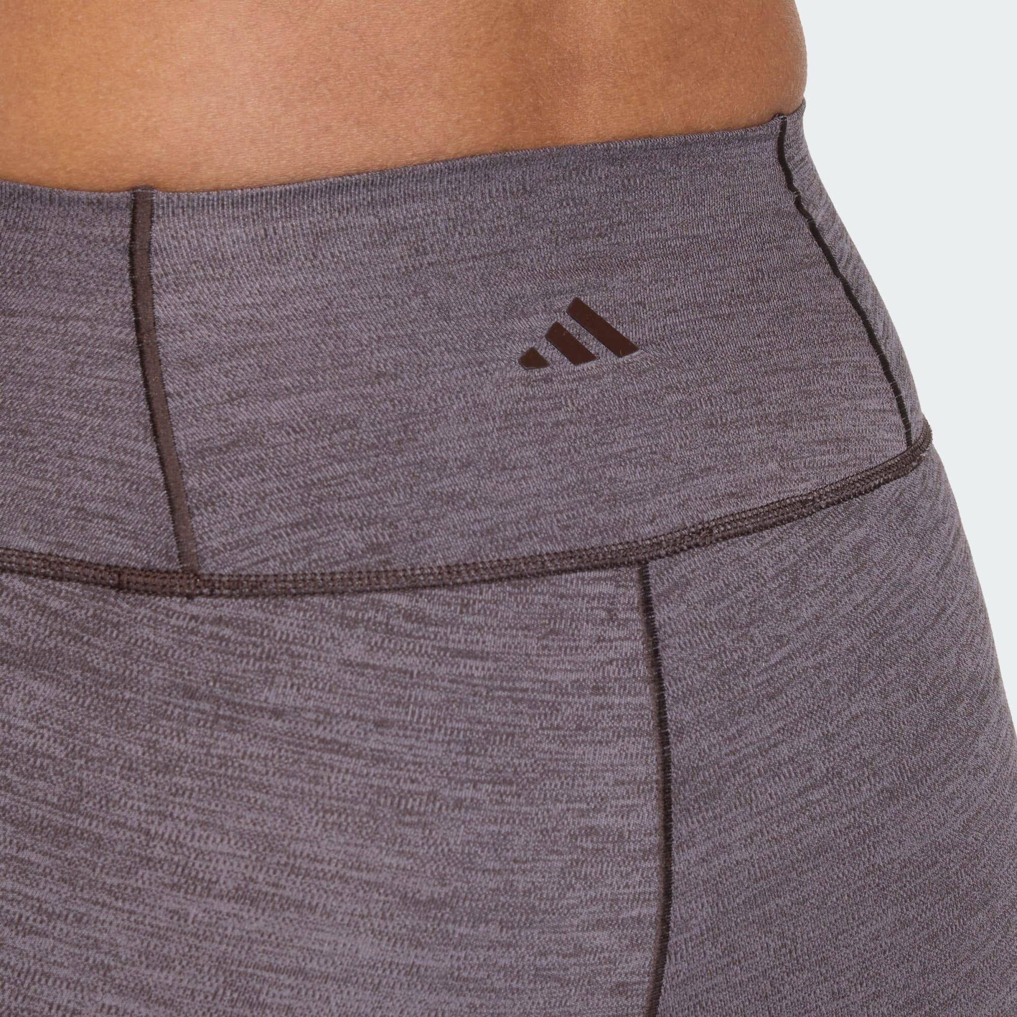 Adidas All Me 7/8 L Women Training Tights Brown -  5