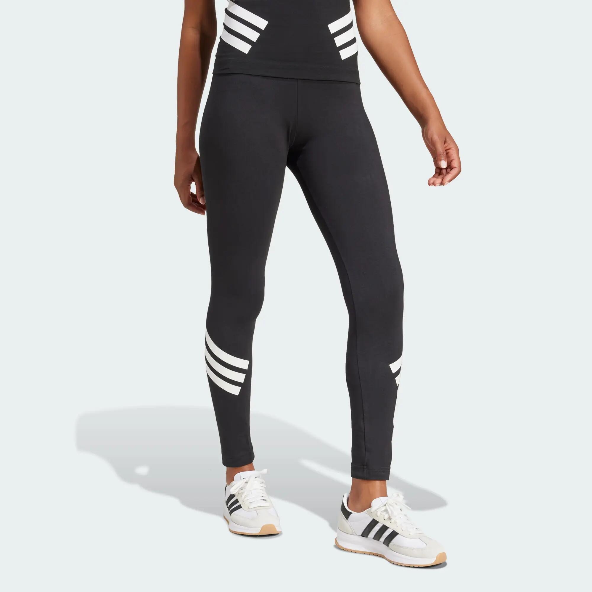 Adidas W FI 3S LEGGING Women Sportswear Tights Black -  4