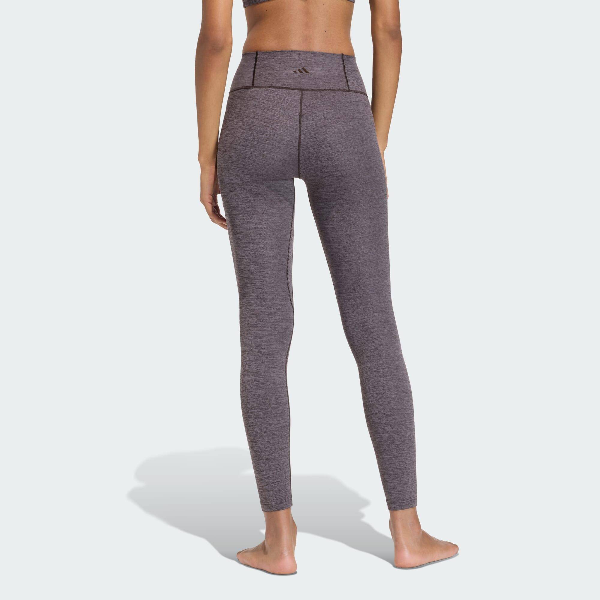 Adidas All Me 7/8 L Women Training Tights Brown -  3