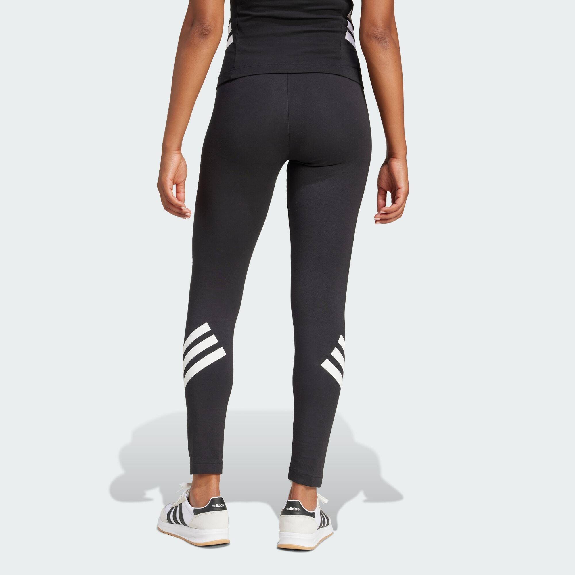 Adidas W FI 3S LEGGING Women Sportswear Tights Black -  3