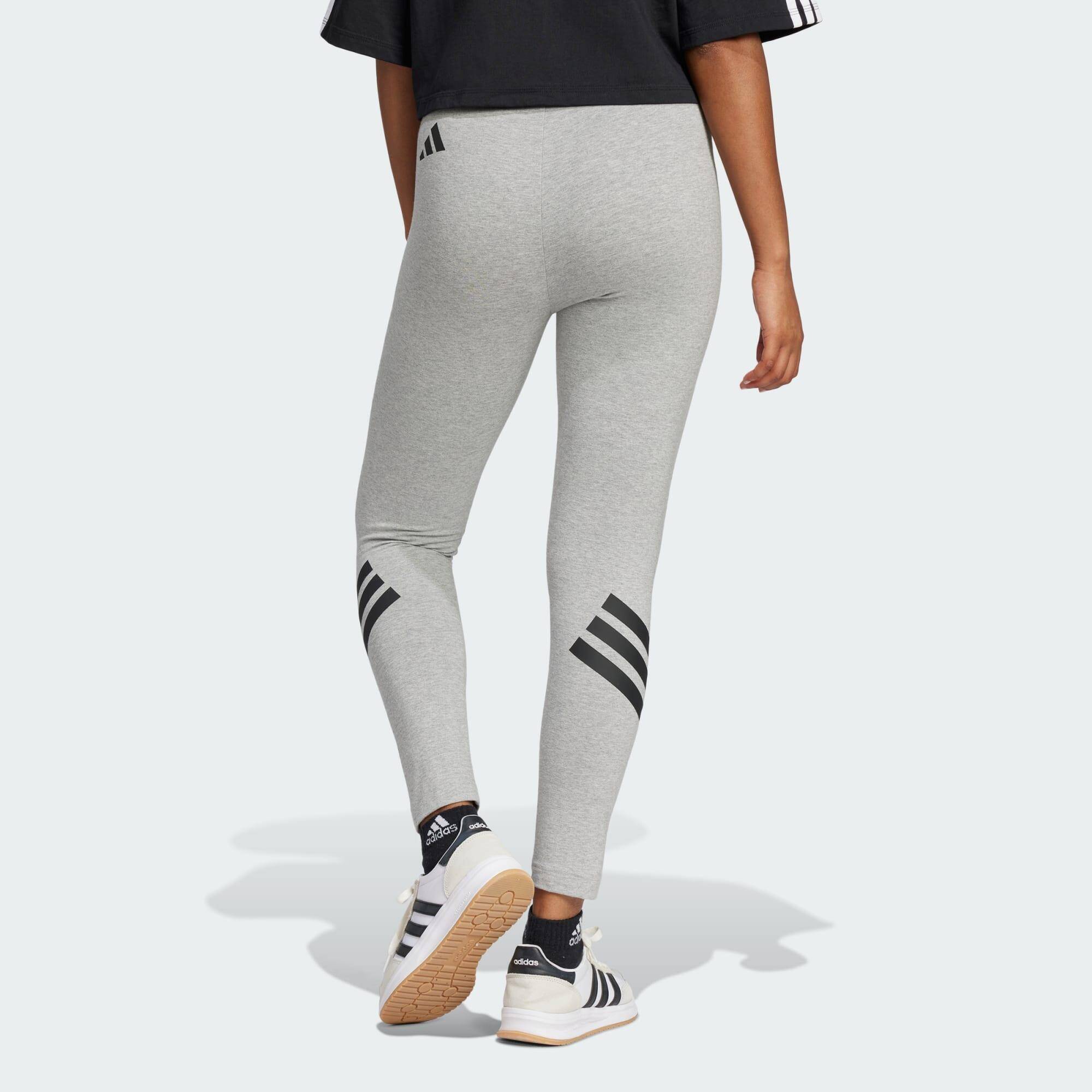 Adidas W FI 3S LEGGING Women Sportswear Tights Grey -  3