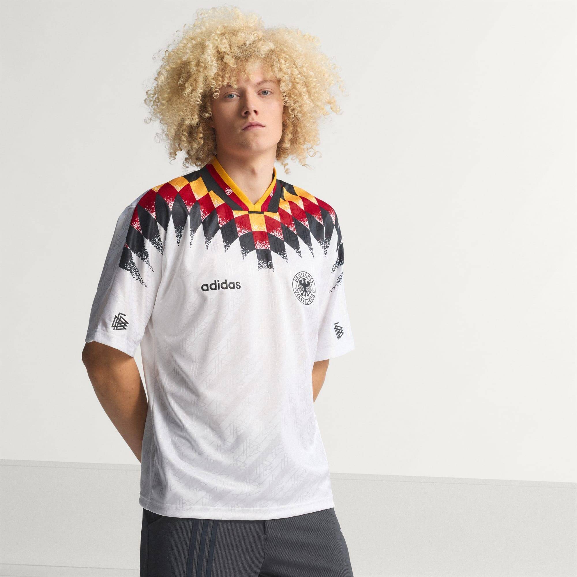 Adidas DFB H JSY 94 Men Football Jerseys White -  3