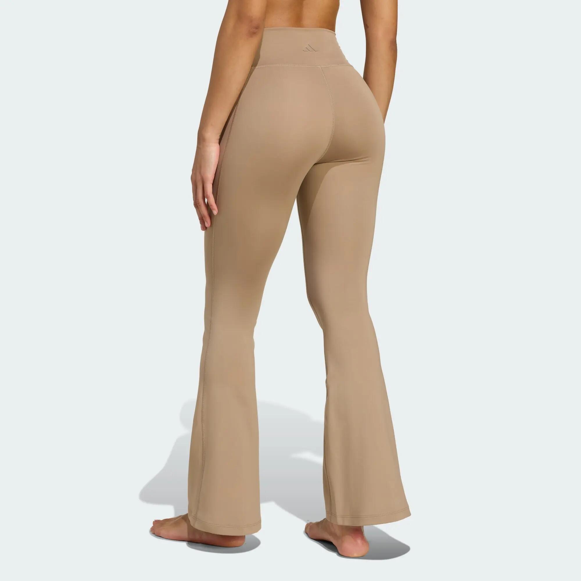 Adidas AllMe Ess Flare Women Training Tights Brown -  3