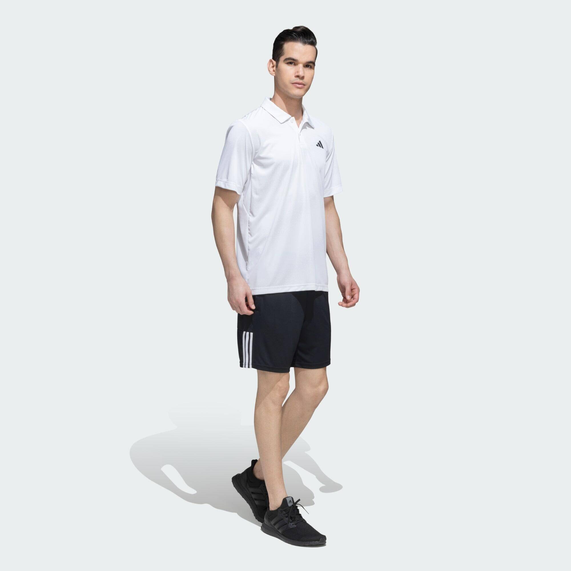 Adidas CLUB GRAPH POLO Men Tennis Polo Shirts White -  4
