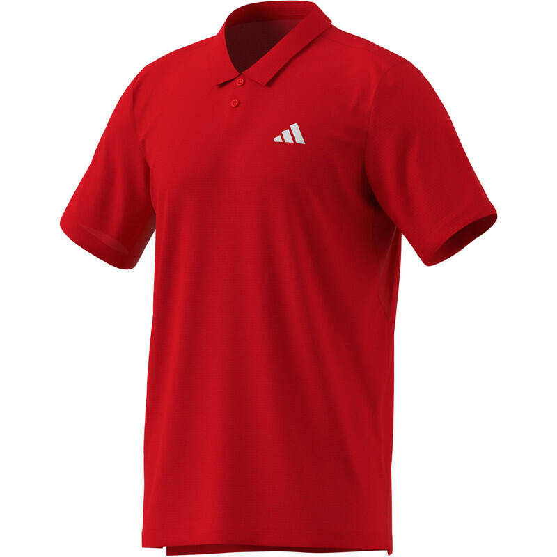 Adidas CLIMA POLO Men Tennis Polo Shirts Red -  4
