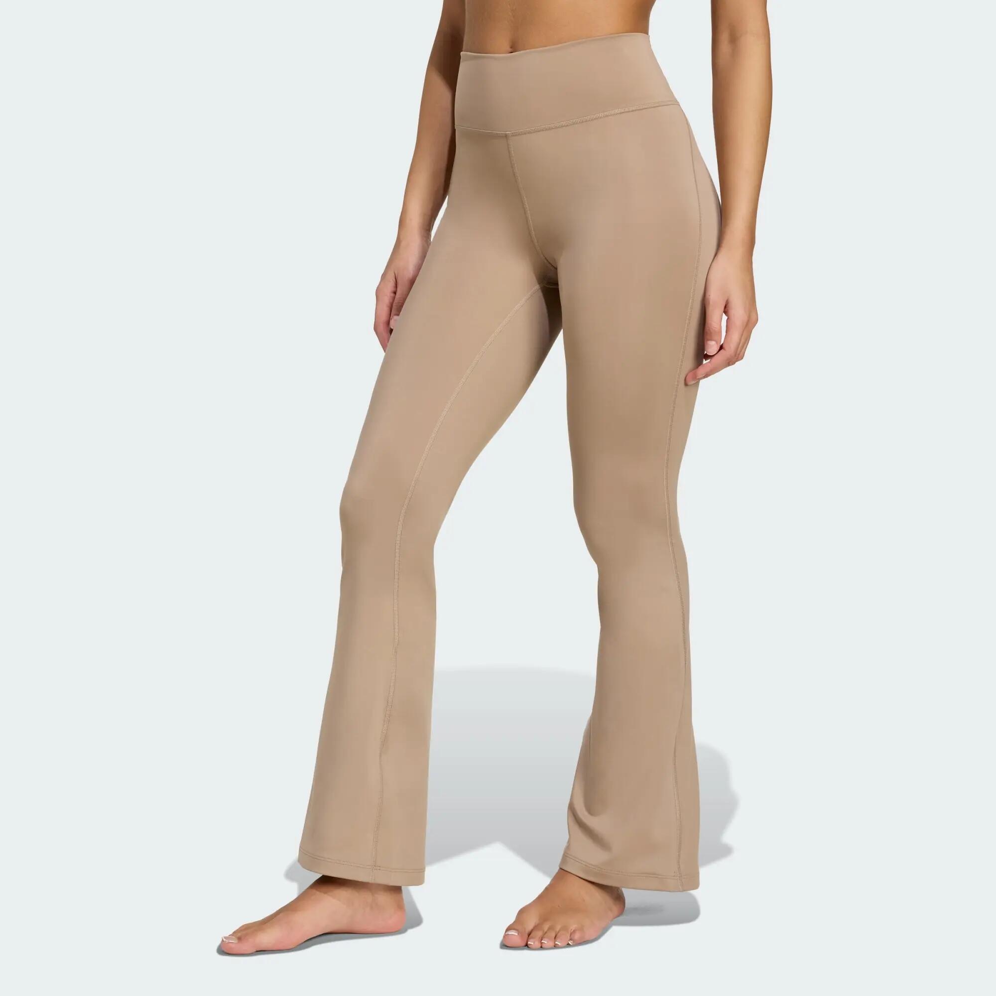 Adidas AllMe Ess Flare Women Training Tights Brown -  2