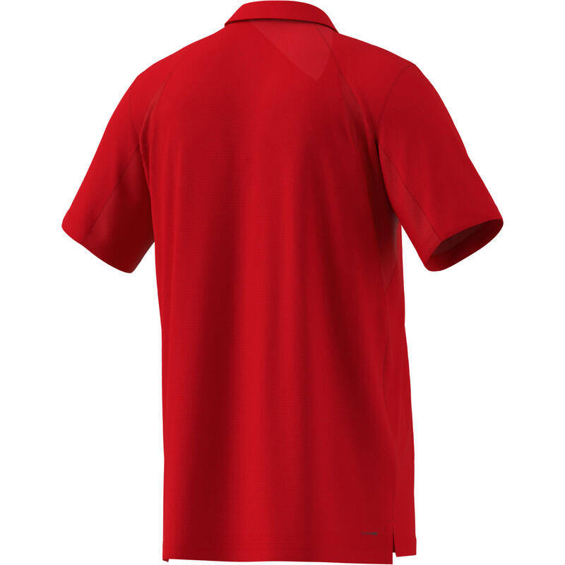 Adidas CLIMA POLO Men Tennis Polo Shirts Red -  2