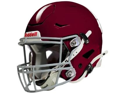 Riddell SPEEDFLEX Casques peints (XL) XL Maroon