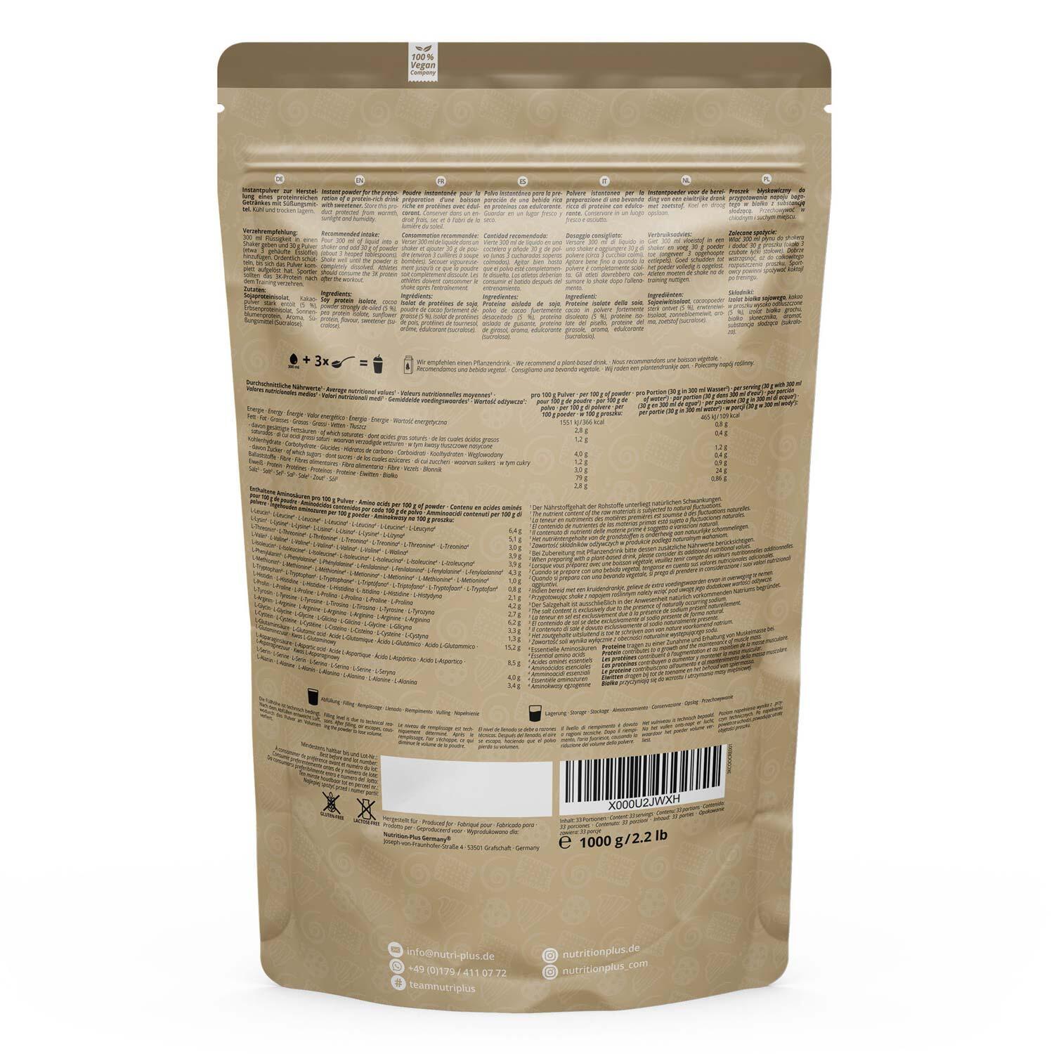 Proteinpulver 3K Cookies & Cream - 1000g 2/5