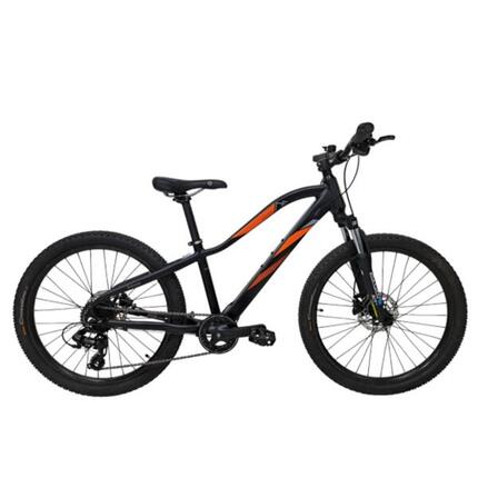 Vélo pour enfants Prophete 11721 reconditionné - 24 pouces, noir-orange