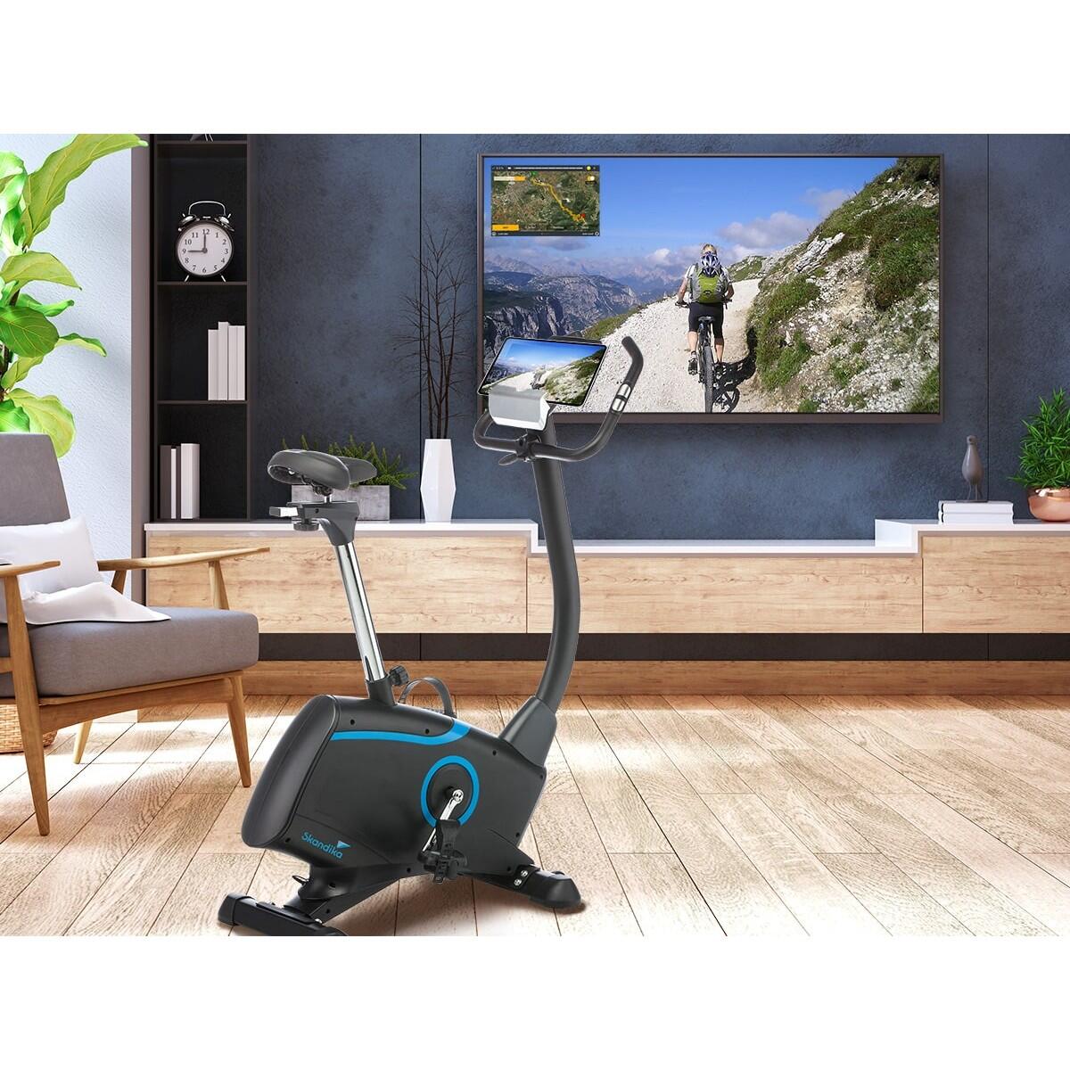 Ergometer Fahrrad Atlantis | Heimtrainer mit App Steuerung (Kinomap, iConsole) 4/10