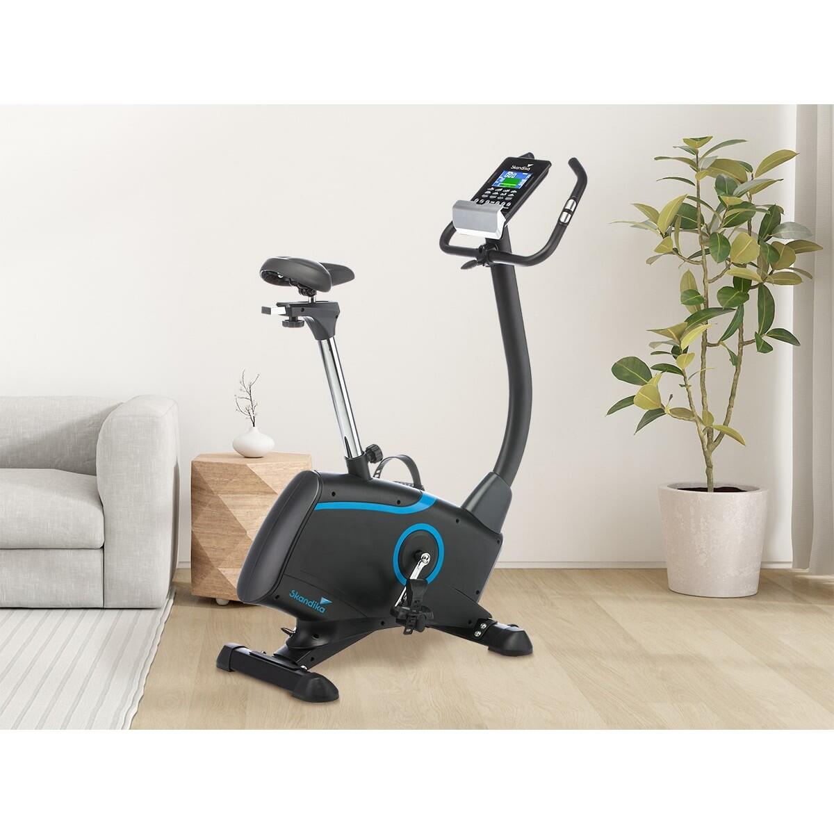 Rower stacjonarny, treningowy CardioBike Atlantis + mata ochronna na podłogę