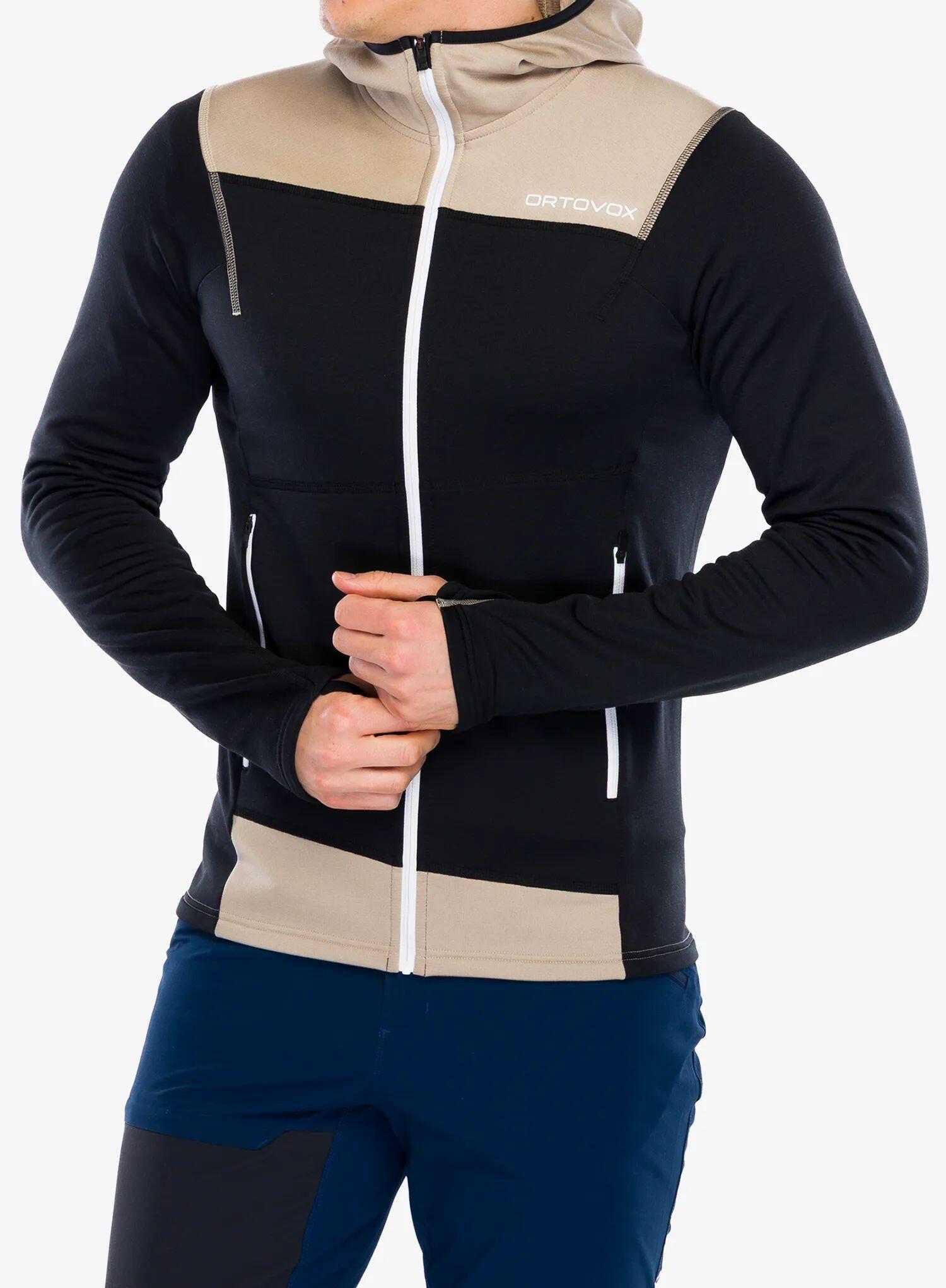 ORTOVOX Ortovox Herren Fleece Light Hoody black raven 3/7