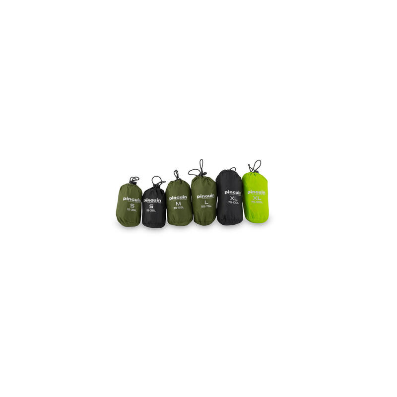Husa ploaie rucsac Pinguin S 15-35 litri, negru