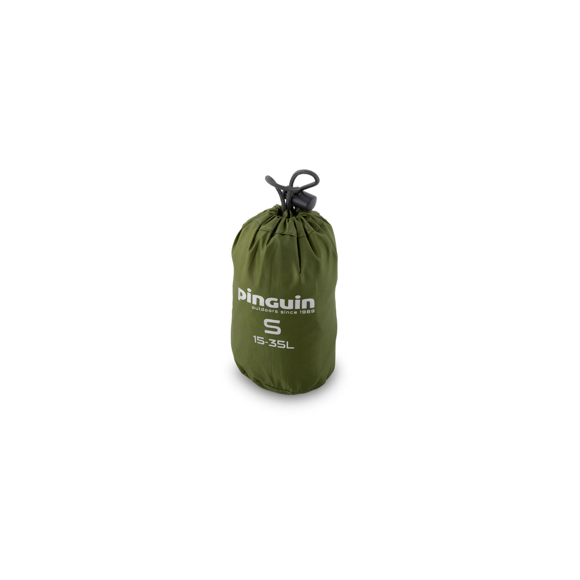 Husa ploaie rucsac Pinguin S 15-35 litri, negru