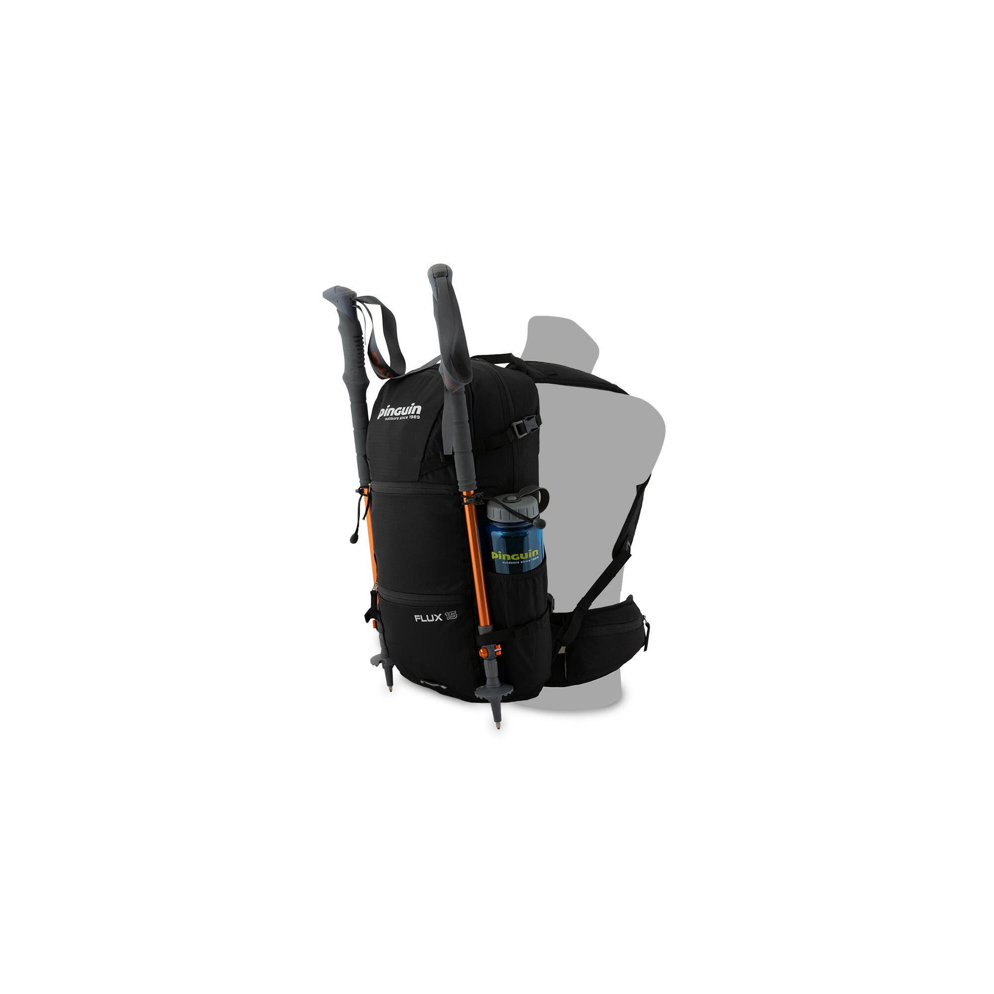 Rucsac Pinguin Flux 15 litri albastru