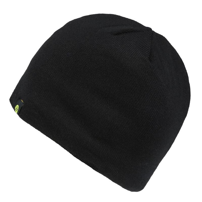 Gorro Beanie para Hombre Negro, Amarillo Lima