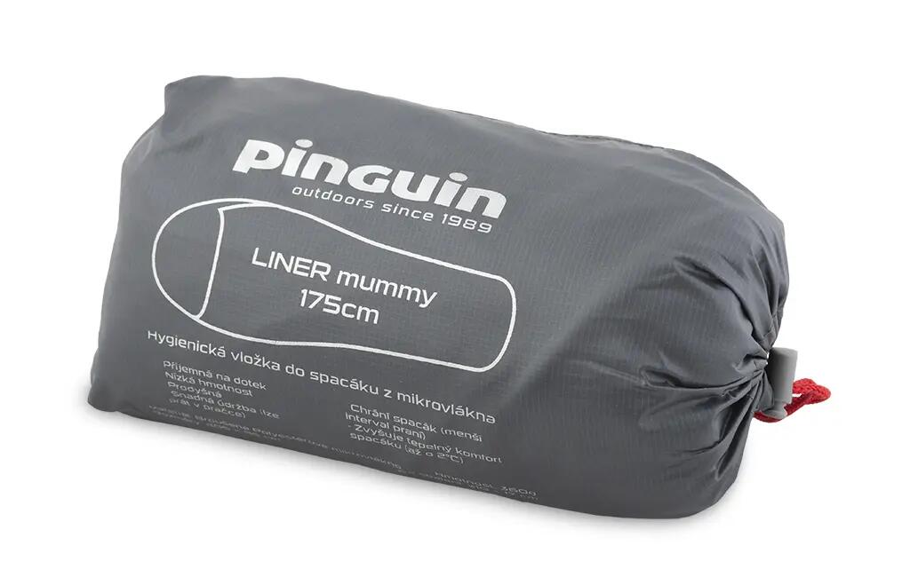 Wkładka higieniczna do śpiwora typu mumia Pinguin Liner Mummy 8/8
