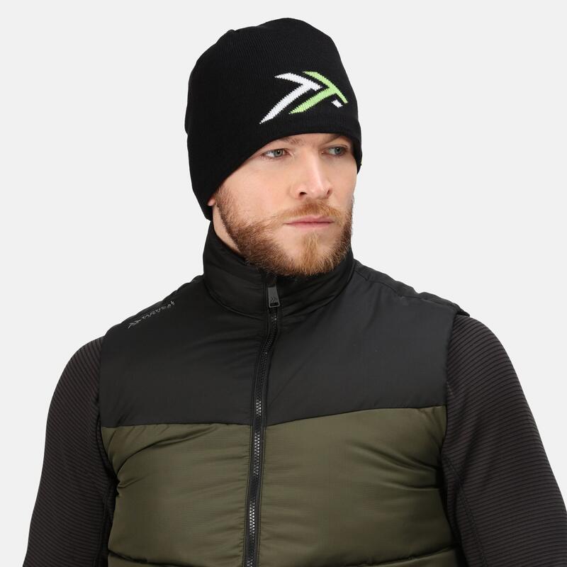 Bonnet imperméable Homme (Noir / Vert fluo)