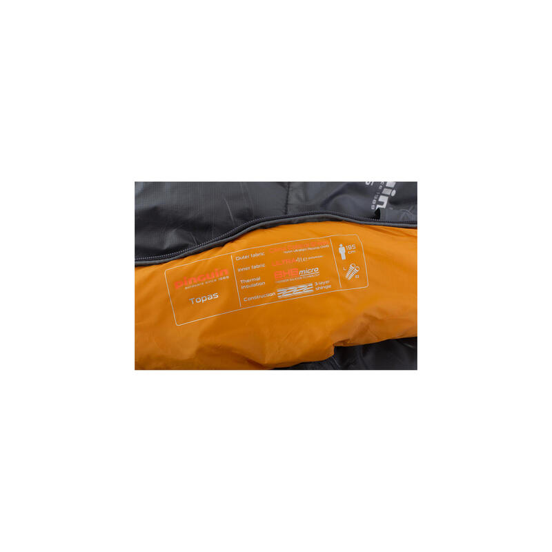 Sac de dormit Pinguin Expert CCS gri -36° C