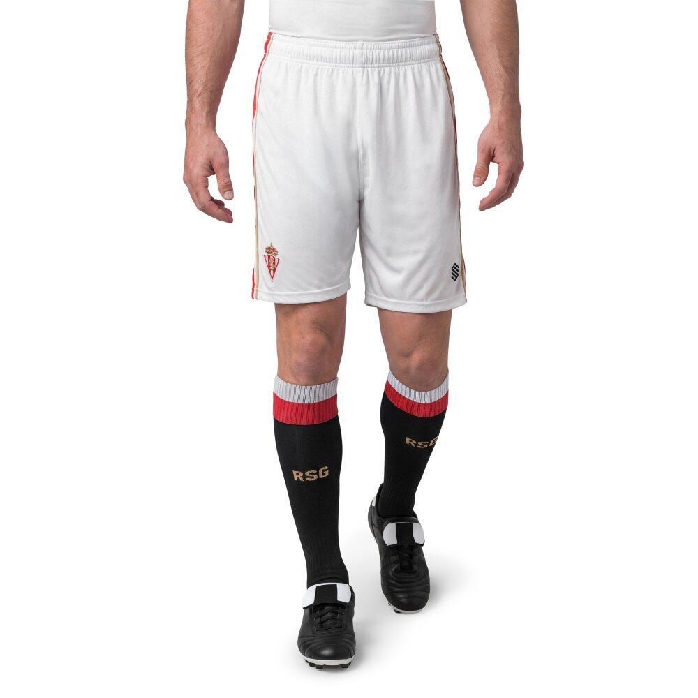 Men ’s official real sporting de gijón shorts RSG Home Shorts Player M White