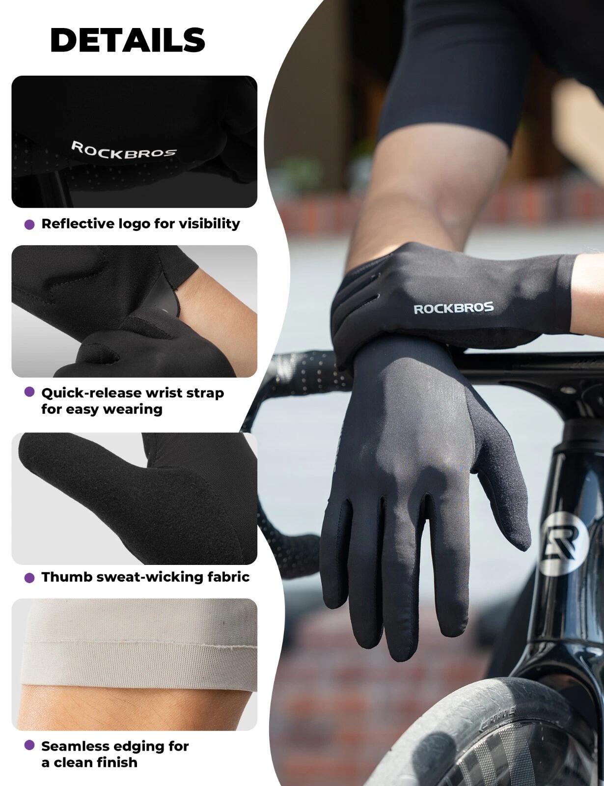 ROCKBROS Touchscreen-Fahrradhandschuhe 5/7