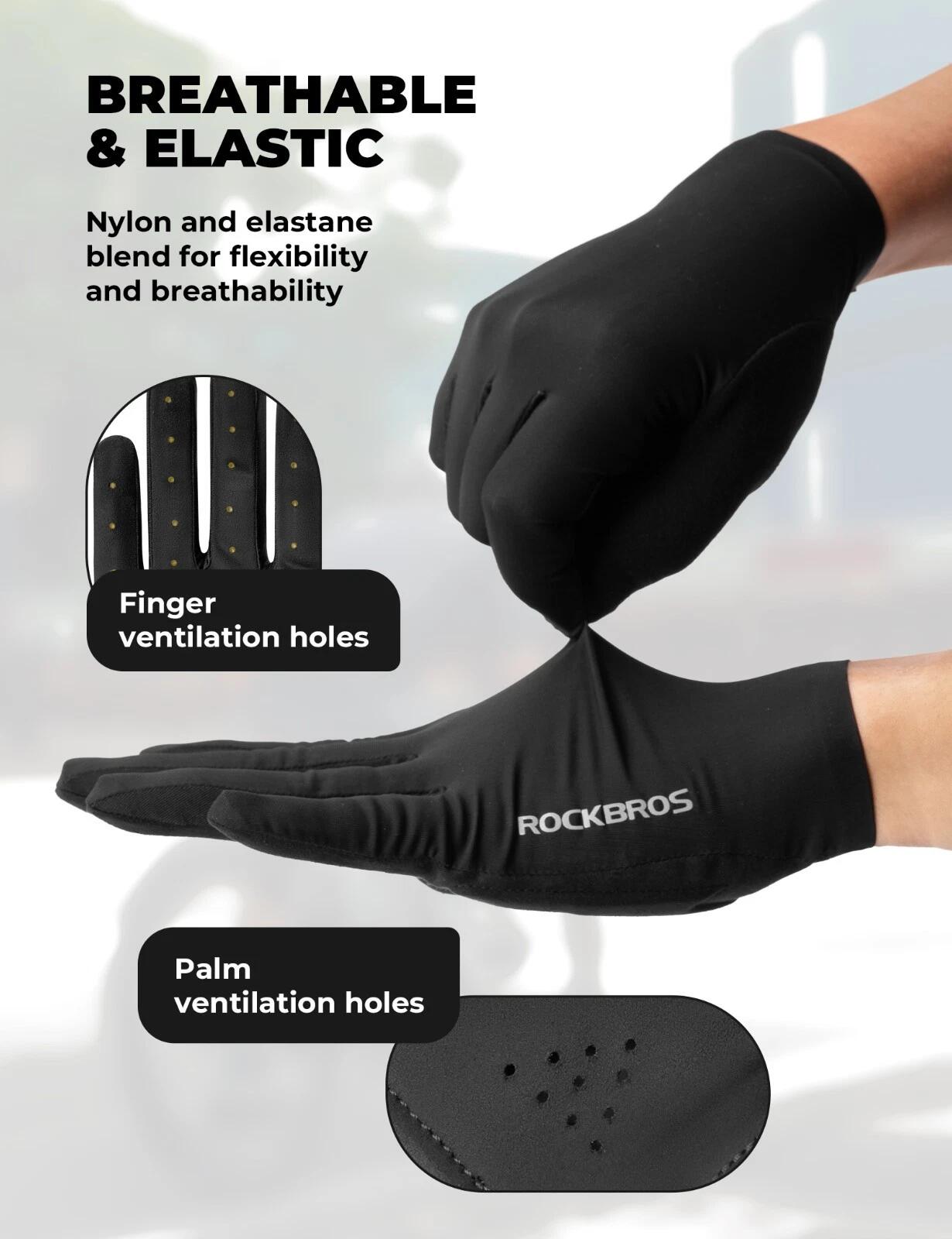 ROCKBROS Touchscreen-Fahrradhandschuhe 3/7