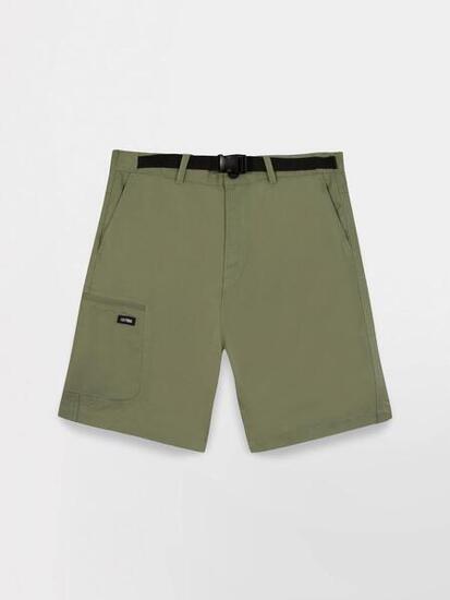 Bermuda Homme - Ceinture semi-élastique, poches - FUPPANEW - Vert