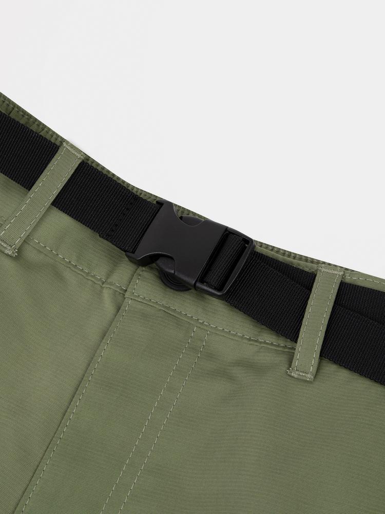 Bermuda, homme, ceinture semi-élastique, fuppanew, vert 3/3
