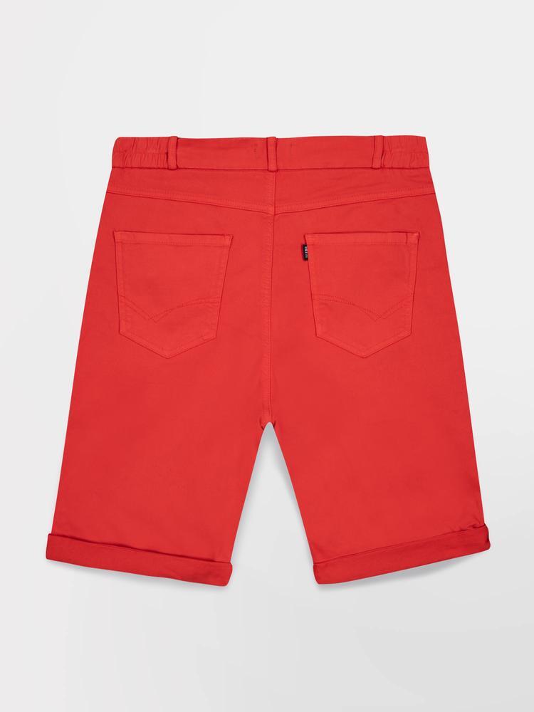 Bermuda femme - ceinture semi-élastique - sintamid - rose 5/5