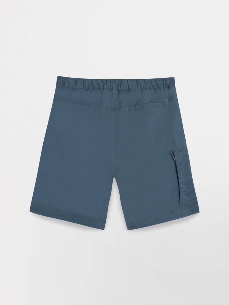 Bermuda - Homme - Semi-élastique, 3 poches - FUPPANEW - Bleu 4/5